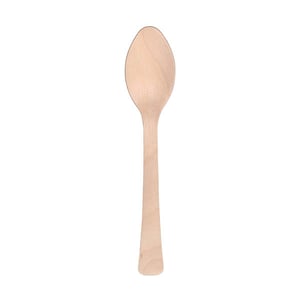 Afbeelding van Depa wegwerp lepel | hout | 16 cm | 200 stuks