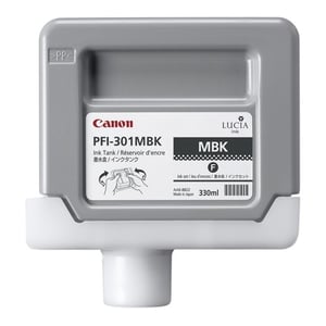 Afbeelding van Canon PFI-301MBK inktcartridge mat zwart (origineel)