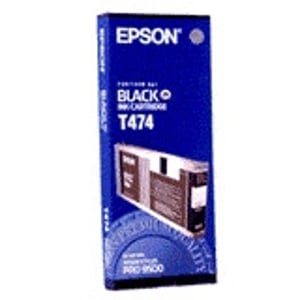 Afbeelding van Epson T474 inktcartridge zwart (origineel)