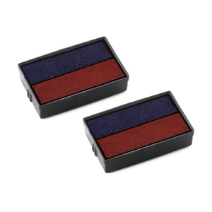 Afbeelding van Colop E/10 inktkussen | 2-kleurig | 2 stuks