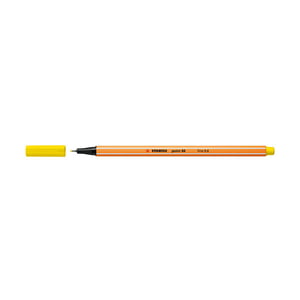 Afbeelding van Stabilo point 88 fineliner | citroengeel | 0,4 mm