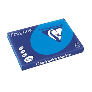 Afbeelding van Clairefontaine papier | caraïbenblauw | A3 | 120 gr. | 250 vel