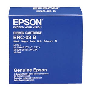 Afbeelding van Epson ERC-03 B inktlint zwart (origineel)