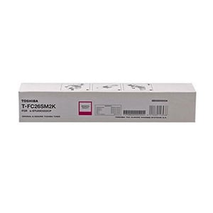 Afbeelding van Toshiba T-FC26SM2K toner cartridge magenta (origineel)