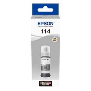 Afbeelding van Epson 114 inktfles grijs (origineel)