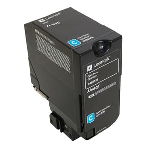Afbeelding van Lexmark 24B6516 toner cartridge cyaan (origineel)
