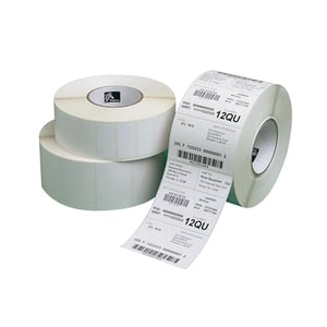 Afbeelding van Zebra Z-Perform 1000T 190 Tag label (76642) 86mm x 54mm 4 rollen (origineel)