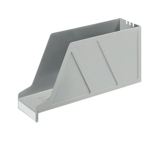 Afbeelding van Leitz 2427 horizontale opbergcassette | polystyreen | grijs