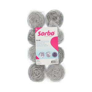 Afbeelding van Sorbo Staalspons | 8 stuks