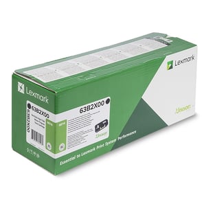 Afbeelding van Lexmark 63B2X00 toner cartridge zwart extra hoge capaciteit (origineel)