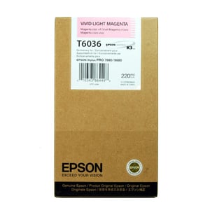 Afbeelding van Epson T6036 inktcartridge vivid licht magenta hoge capaciteit (origineel)