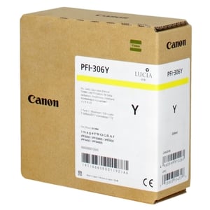 Afbeelding van Canon PFI-306Y inktcartridge geel (origineel)