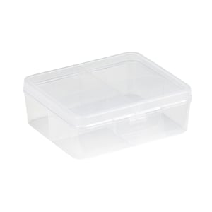 Afbeelding van Sunware Q-line opbergdoos divider | transparant | 4 vakken