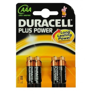 Afbeelding van Duracell batterij Plus AAA | MN2400 | LR03