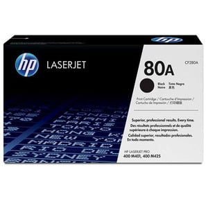 Afbeelding van HP CF280A nr. 80A toner cartridge zwart (origineel)