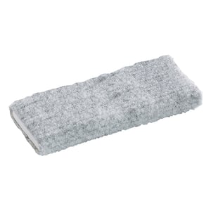 Afbeelding van Nobo magnetische whiteboardwisser navulling | zwart | 10 stuks