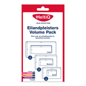 Afbeelding van HeltiQ Eilandpleister Volume Pack | 6 stuks
