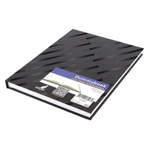 Afbeelding van Kangaro K-5585 dummyboek hardcover | A5 | zwart | gebonden | 80 vel