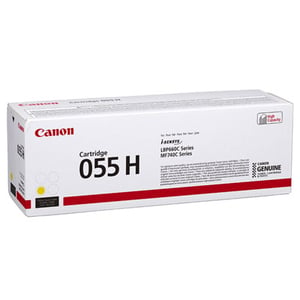 Afbeelding van Canon 055 H toner cartridge geel hoge capaciteit (origineel)