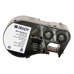 Afbeelding van Brady M4C-750-584-YL reflecterende labels zwart op geel | 19,05 mm x 6,10 m (origineel)