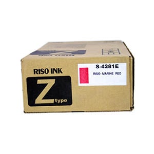 Afbeelding van Riso S-4281E inktcartridge marine rood (origineel)