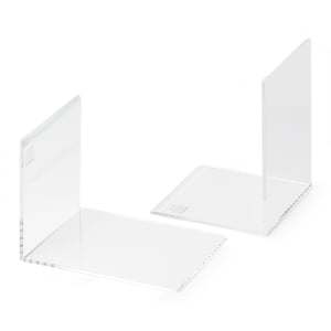 Afbeelding van Maul boekensteun | transparant | acryl | 10 x 10 x 13cm