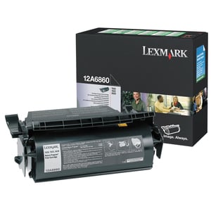 Afbeelding van Lexmark 12A6860 toner cartridge zwart (origineel)