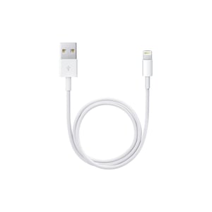 Afbeelding van Apple iPhone Lightning oplaadkabel | wit | 1 meter