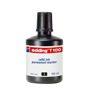 Afbeelding van Edding T 100 navulling | zwart | 100 ml