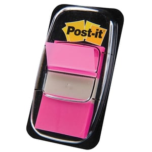 Afbeelding van 3M Post-it index | roze |  25,4mm x 43,2mm | 50 tabs