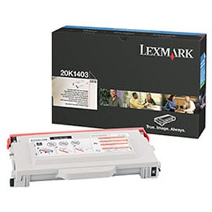 Afbeelding van Lexmark 20K1403 toner cartridge zwart hoge capaciteit (origineel)