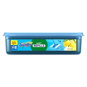 Afbeelding van Swiffer vochtige doekjes | Citrus Fresh | 20 stuks