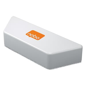 Afbeelding van Nobo magnetische whiteboardwisser | droog wissen | magnetisch | wit