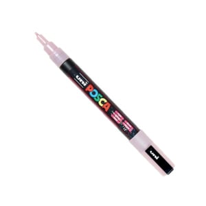 Afbeelding van POSCA PC-3ML verfmarker | glitter roze | ronde punt | 0,9 - 1,3 mm