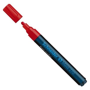Afbeelding van Schneider Maxx 270 paint marker | rood | ronde punt | 1-3 mm