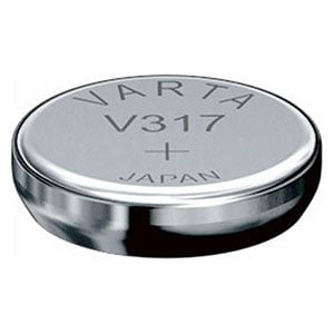 Afbeelding van Varta knoopcel batterij V317 | SR516SW | zilveroxide | 1 stuk