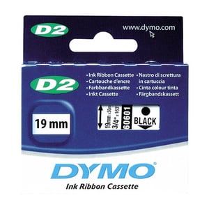 Afbeelding van DYMO S0721300 / 60601 inktlint zwart 19mm (origineel)
