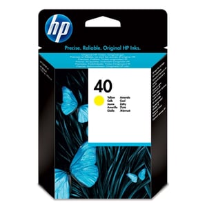 Afbeelding van HP 51640YE nr. 40 inktcartridge geel (origineel)