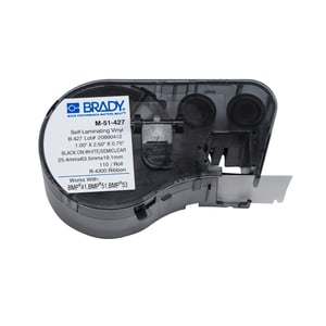 Afbeelding van Brady M-51-427 gelamineerd vinyl labels | 25,4mm x 63,5mm x 19,1mm