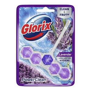 Afbeelding van Glorix toiletblok | lavendel | 50 gram
