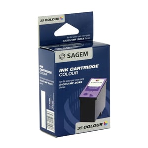 Afbeelding van Sagem ICR 335R inktcartridge kleur (origineel)