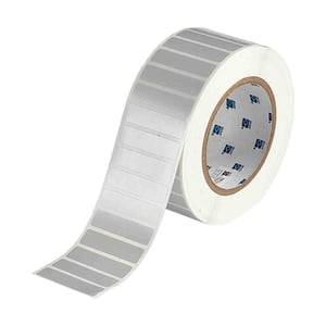 Afbeelding van Brady THT-53-413-3 label polyester mat zilver 50,80 x 12,70 mm (origineel)