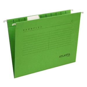 Afbeelding van Atlanta Euroflex verticale hangmap | A4 | V-bodem | groen | 25 stuks