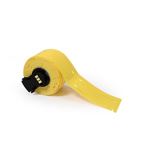 Afbeelding van Brady M6-25x75-7643-YL polyurethaan tags geel | 25 mm x 75 mm (origineel)