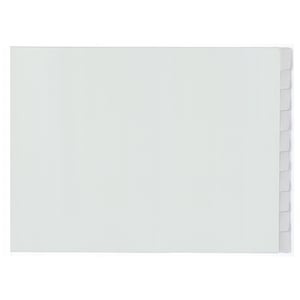 Afbeelding van Kangaro G3D10F-B A3 tabbladen | kunststof | 10 tabs | liggend | 4-gaats