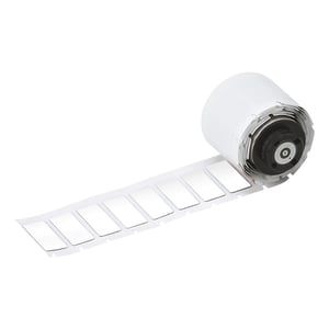 Afbeelding van Brady M6-02-7593-WT polyester labels wit | 27 mm x 12,45 mm (origineel)