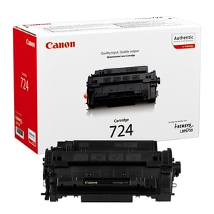 Afbeelding van Canon 724 toner cartridge zwart (origineel)