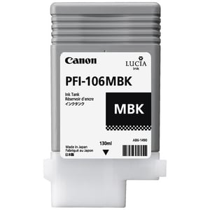 Afbeelding van Canon PFI-106MBK inktcartridge mat zwart (origineel)