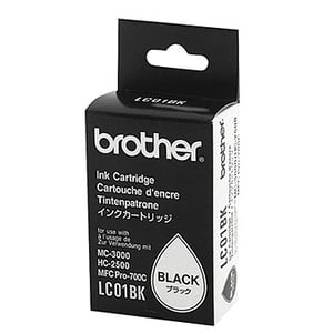 Afbeelding van Brother LC-01BK inktcartridge zwart (origineel)