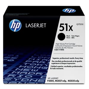 Afbeelding van HP Q7551X nr. 51X toner cartridge zwart hoge capaciteit (origineel)